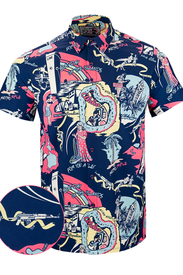 UniJames Comfort Swayze Button Shirt For Men