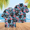 Uni Black Angus Happiness One Pocket Hawaiian Shirt Collection