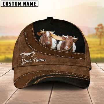 Uni Oxen Cattle Happiness Customized Name Cap