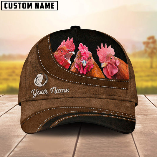Uni Rooster Happiness Customized Name Cap
