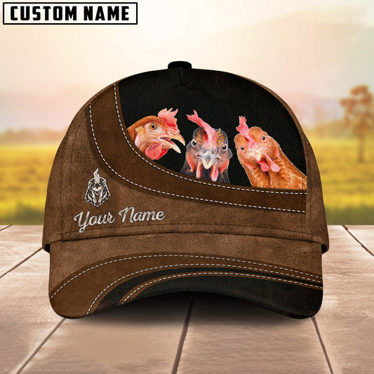 Uni Chicken Happiness Customized Name Cap