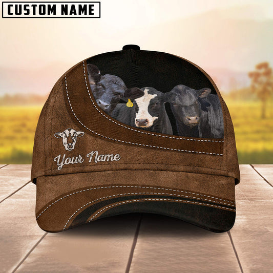 Uni Sim Angus Happiness Customized Name Cap