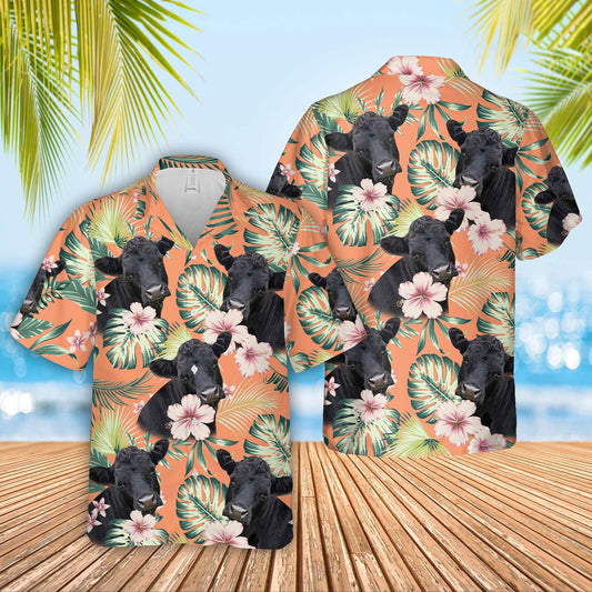 Unique Dexter Summer Happiness Floral Farm 3D Hawaiian Shirt