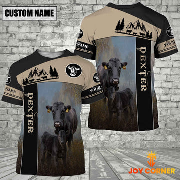 Uni Dexter Farmhouse Customized Name 3D T-Shirt