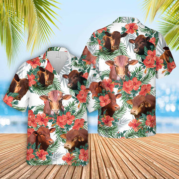 Unique Beefmaster Hawaiian Flowers Hawaiian Shirt