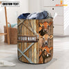 Uni Jersey Barn Custom Name Laundry Basket