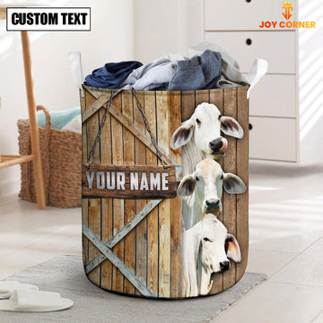 Uni Brahman Barn Custom Name Laundry Basket