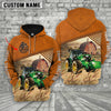 Uni Personalized Name Farm Tractor Barn Farm 3D Hoodie