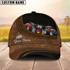 Uni Red Tractor Happiness Customized Name Cap