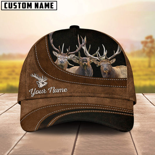 Uni Elk Happiness Customized Name Cap
