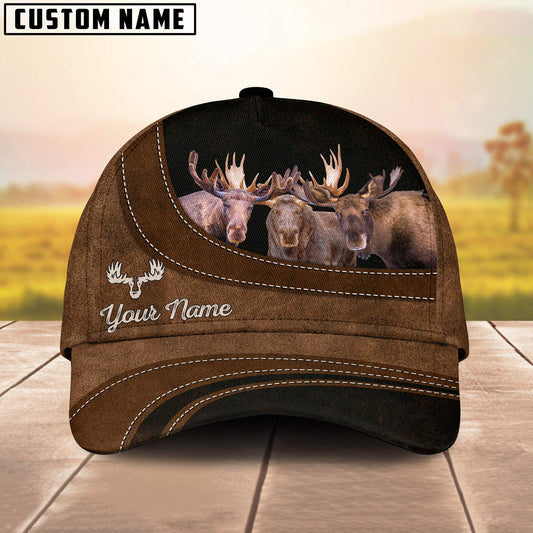 Uni Moose Happiness Customized Name Cap