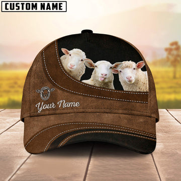 Uni Sheep Happiness Customized Name Cap