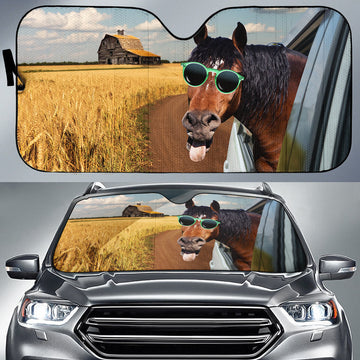 Uni Horse Happiness 3D Sun Shade