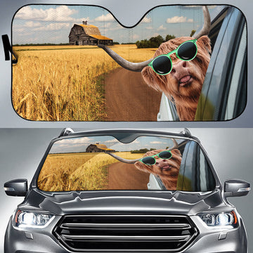 Uni Highland Happiness 3D Sun Shade