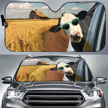 Uni Black Baldy Happiness 3D Sun Shade