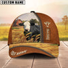 Uni Personalized Name Black Baldy Barn Farm Cap