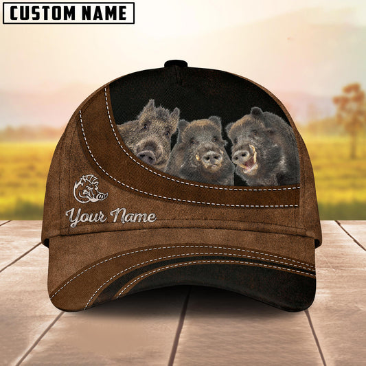 Uni Hogs Happiness Customized Name Cap