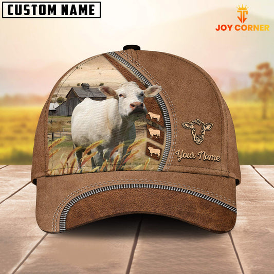 Uni Charolais Farming Land Customized Name Cap