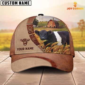 Uni Personalized Name Belted Galloway Farm Barn Cap