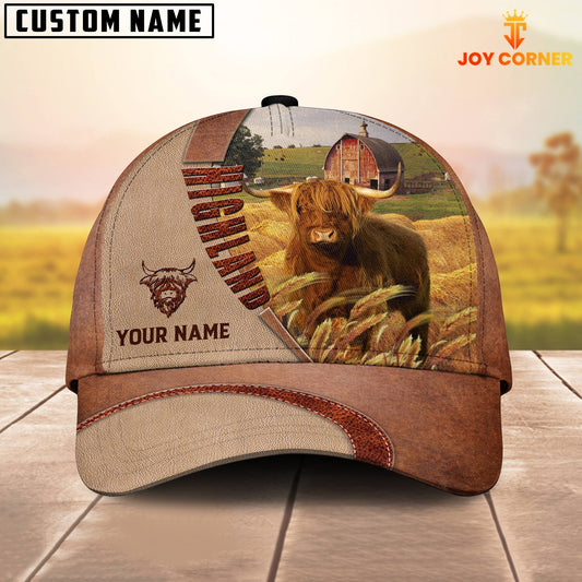 Uni Personalized Name Highland Farm Barn Cap