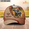 Uni Personalized Name Holstein Farm Barn Cap