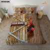 Uni Happy Farm Chicken Wooden Door Bedding Set