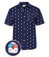 UniJames Men's Regal Eagle Button Shirt