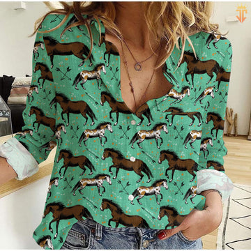 Unique Horses and arrows All Printed 3D Casual Shirt