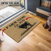 Uni Simmental Custom Farm Name Custom Year Coir Doormat