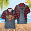 Unique Highland Red Plaid Pattern 3D Shirts