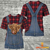 Unique Highland Red Plaid Pattern 3D Shirts