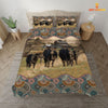 Uni Black Angus Vintage 3D Bedding Set