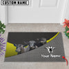 Uni Angus Cattle Metal Pattern Doormat