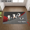 Uni Holstein Cattle Metal Pattern Doormat