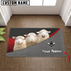 Uni Sheep Metal Pattern Doormat