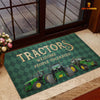 Uni Tractor Welcome People Tolerated Doormat