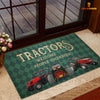 Uni Red Tractor Welcome People Tolerated Doormat