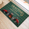 Uni Red Tractor Welcome People Tolerated Doormat