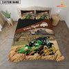 Uni Tractor On The Field Customized Name 3D Bedding Set