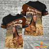 Uni Horse On Farms Custom Name Printed 3D Black Hoodie