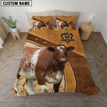 Uni Shorthorn Cattle Customized Bedding set