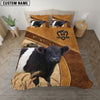 Uni Belted Galloway Cattle Customized Bedding set