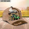 Uni Tractor Custom Name Light Brown Cap