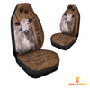 Uni Speakle Park Leather Carving Customized Name Car Seat Cover Set