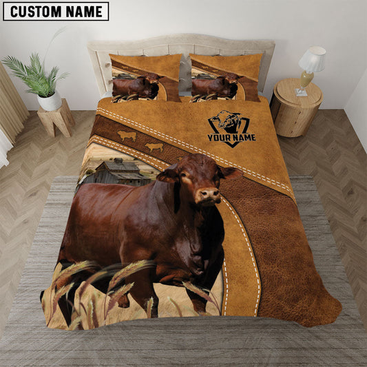 Uni Custom Name Beefmaster Bedding set