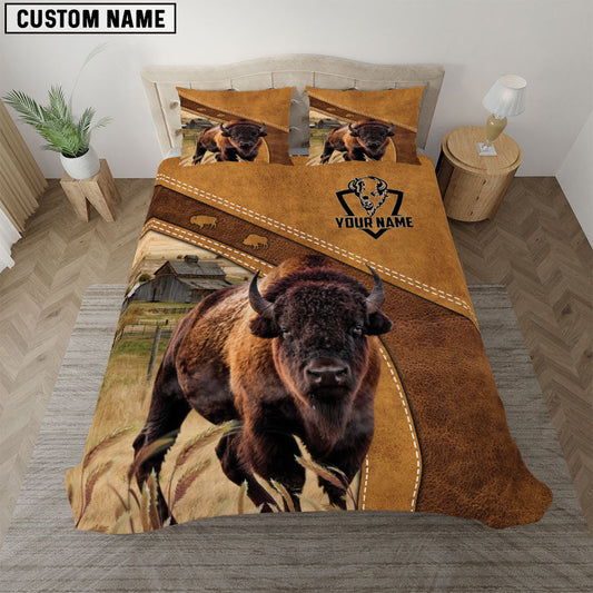 Uni Custom Name Bison Bedding set
