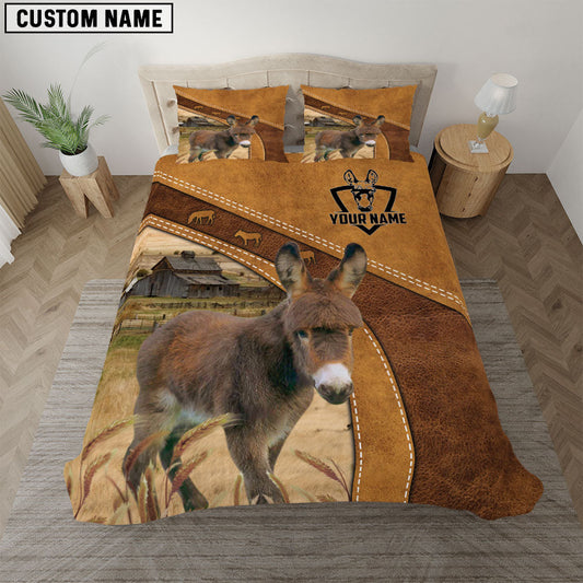 Uni Custom Name Miniature Donkey Bedding set