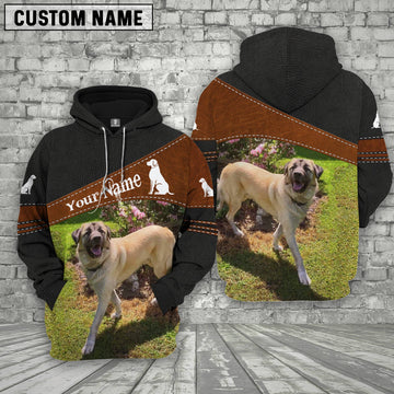Uni Custom Image of  Stacey Hackett Custom Name Printed 3D Black Hoodie