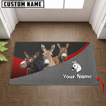 Uni Donkey Metal Pattern Doormat