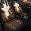 Uni Jesus Simmental Pattern Car Seat Cover Set